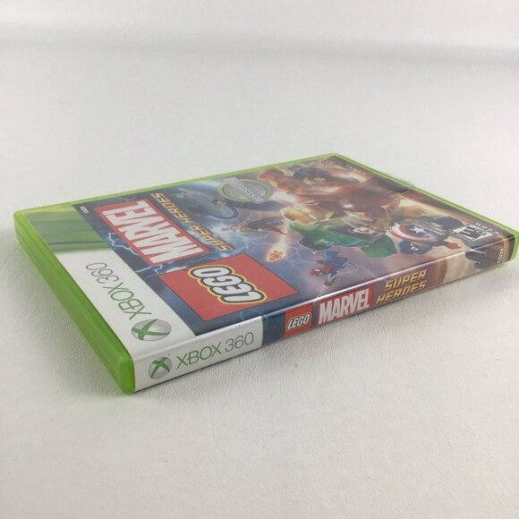 XBOX 360 Video Game Lego Marvel Super Heroes Defend Against Villains 2014 - Picture 6 of 6